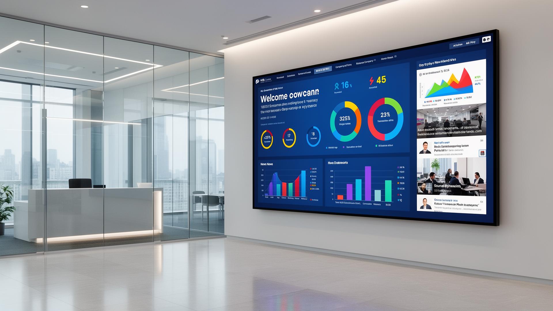 Digital signage for Corporate